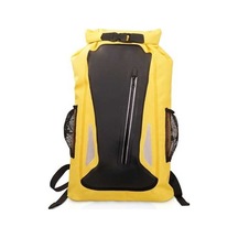 Wondernest Su Geçirmez 2 Omuzlu Kuru Çuval Pvc Varil Çanta, 25l Sarı Sarı