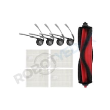 Roborock Q8 Ve Q8 Plus Rra0tcp Max-pro Değil Uyumlu Ana Fırça Hepa Filtre Yan Fırça-9 Adet
