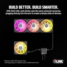 İcue Lınk Lx120 Rgb 120mm Fan, Tekli Paket Co-9051025-ww