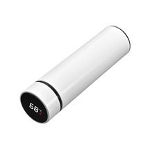 Dinosaurs Led Sıcaklık Göstergeli Akıllı Vakumlu Yalıtımlı Termos 500ml-127 Altın