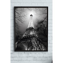 Pster10970 Eyfel Kulesi Manzara Çerçeveli Tablo 2 40x50cm 7/8 Yaş