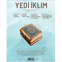 Yedi İklim Dergi 423.sayı Haziran 2025