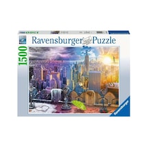 160082 Puzzle 1000 Parça 1996 Özel Gate Köprüsü, Çok Renkli
