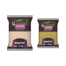 Yazar Pilavlık Pirinç 5 KG + Yeşil Mercimek 2 KG