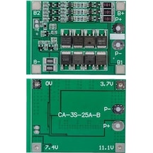 Weko Bms-24227 3s 25a Bms Devresi Lityum Batarya Şarj Modülü