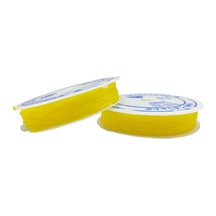 Sarı Misina 1.0 Mm Esnek Silikon El İşi Takı Aksesuar Misinası - 1 Adet