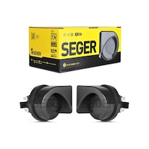 Seger-65h Salyangoz Korna 12v Mega Dadat , Kalın - İnce Ses Takı