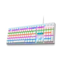 Node Game Kablolu Rgb Mekanik Oyuncu Klavye Bilek Destekli Kb-15