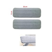 360 Derece Dönebilen Sprey Mop Paspas Yedek Universal 35x12 Cm