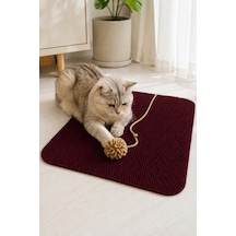 Kedi Tırmalama Paspası Çıngıraklı Toplu Oyun Halısı Kedi Yatma Dinlenme Alanı Tırmalama Matı Ev İçi Kedi Oyuncağı