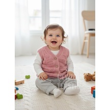 Bebek Yeleği, Yumoş Bebek Yeleği Simsiz Yumuşacık Bebek Yeleği Standart