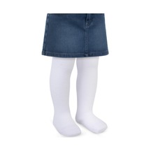 Civil Baby Düz 6- Bebek Kız Külotlu Çorap - Beyaz