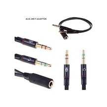 Hadron Hd4611 Mikrofon Kulaklık 2Aux To Aux Çevirici Adaptör