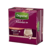 Depend Emici Külot Hasta Bezi Kadın Orta 10'lu