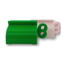 Diş Macunu Sıkacağı Yeşil-pembe 2 Adet Renkli