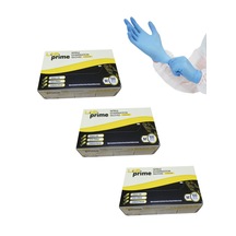 Nitril Eldiven Çok Amaçlı Mavi Pudrasız 100 Lü Paket X 3 M Beden