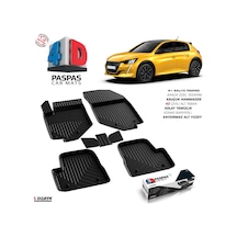 S-dizayn Peugeot 208 4d Havuzlu Paspas 2019 Üzeri A+kalite