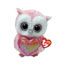Ty Pelush Reg Whisper - Owl Heart Ty37396 Çok Renkli