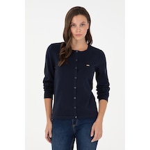 U.s. Polo Assn. Kadın Lacivert Hırka Triko 50288996-vr033 Lacivert