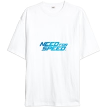 Need For Speed Logolu Oversize Unisex Tişört