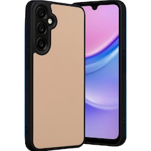 Ilkeshop Newface Samsung Galaxy Uyumlu A26 Kılıf Aras Deri Kapak - Pudra