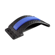 Lomber Omurga Sedyesi Duruş Düzeltici Lomber Çıkıntı Bel Masajı Siyah - Mavi