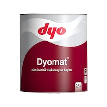 Mey İthalat Mat Mat Dekorasyon Boyası 2,5 Litre Beyaz