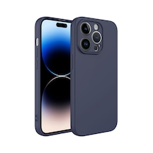 Mobilefix Apple Uyumlu iPhone 14 Pro Kamera Korumalı Mara Lansman Kılıf-lacivert Lacivert