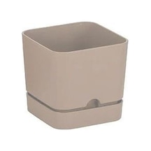 Poliwork Kare Saksı Tabaklı 1,5 Lt 130 120 Mm