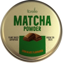 Fibrelle Matcha Çikolata 25 G Teneke Kutu