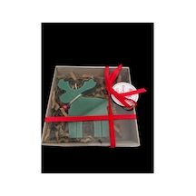 Hediyelik Paketli Geyik Doğal Mum Yeşil