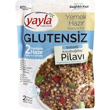 Yayla Glutensiz Sebzeli Karabuğday Pilavi 250 G