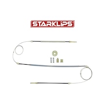 Cam Kriko Seti Sarmalı Sağ Arka BMW 7 E65-E66 2002-2008 513372024