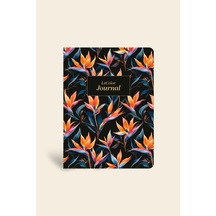 Midnight Ciltli Defter Çizgili Starliçe 13x18 Cm Çok Renkli