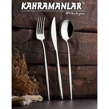 Kahramanlar Dora 72 Parça Çatal Kaşık Bıçak  Seti