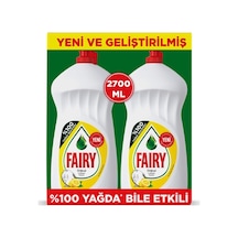 Faıry Sıvı Bulaşık Deterjanı Limon Avantaj Paketi 2700 Ml 2 X 1350 Ml
