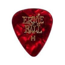 Ernie Ball P09168 Pearloid Heavy Kırmızı Gitar Pena 3 Adet 0,94mm