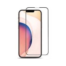 Apple iPhone Uyumlu 13 / Apple iPhone Uyumlu 14 6d Tam Kaplama Ekran Koruyucu Cam