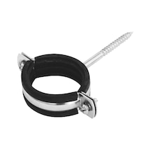Tirfon Kelepçe - 4P = 100 Lük Pvc Boru Için 10 Cm Vidalı