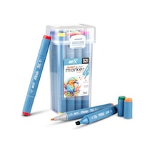 Art-x Sketch Marker Çift Taraflı 12 Renk