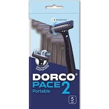 Dorco Pace 2 Bıçaklı Portatable 5'li Paket