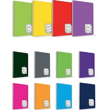 Çınar Colormaxi A5 96 Yaprak Kareli Spiralli Plastik Kapak Defter 1 Adet