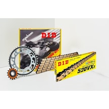Suzukı Dr 350 97-01 D.ı.d Zincir Dişli Set 15t-43t