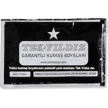 TekYıldız Yıldız Siyah Toz Kumaş Boyası 12 G