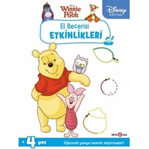 Disney Eğitsel Winnie The Pooh El Becerisi Etkinlikleri Yazıya Hazırlık