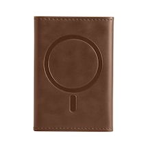 Tema Magsafe Deri Kartlık - Taba Diğer