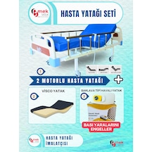 Emek Sağlık 2 Motorlu ABS Başlıklı Hasta Karyolası