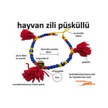 Püsküllü Tongurdak Koyun Çanı Kedi Zili Köpek Zili Çanı Sevimli G