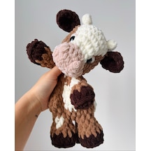 Caramel The Cow Uyku Arkadaşı Açık Kahverengi - Beyaz
