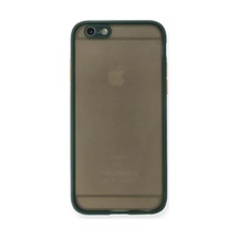 Apple Apple Uyumlu iPhone 6 Kılıf Montreal Silikon Kapak - Yeşil 0.2M-Çok Renkli